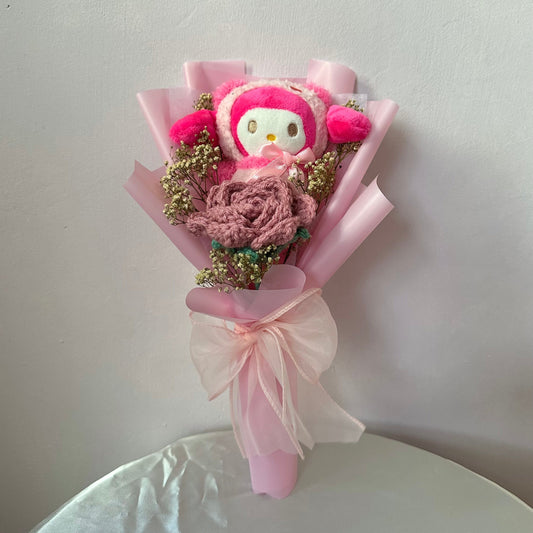 My Melody Single Rose Bouquet