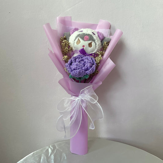 Kuromi Single Rose Bouquet